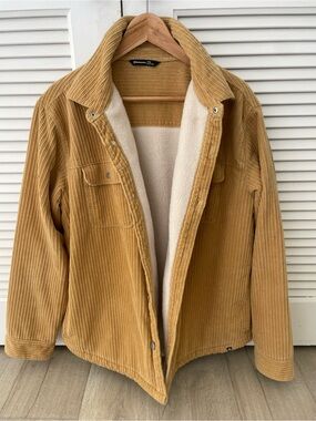 Mi Camel Corduroy Sherpa Jacket
